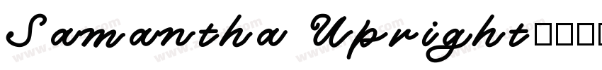 Samantha Upright字体转换